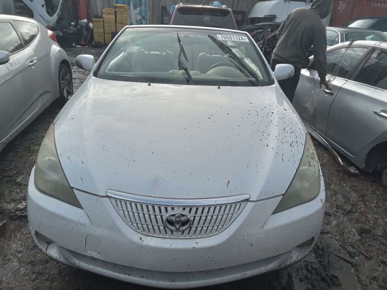2006 TOYOTA SOLARA 6cyl Gasoline 3.3 AC COMPRESSOR - 266521 — photo 2