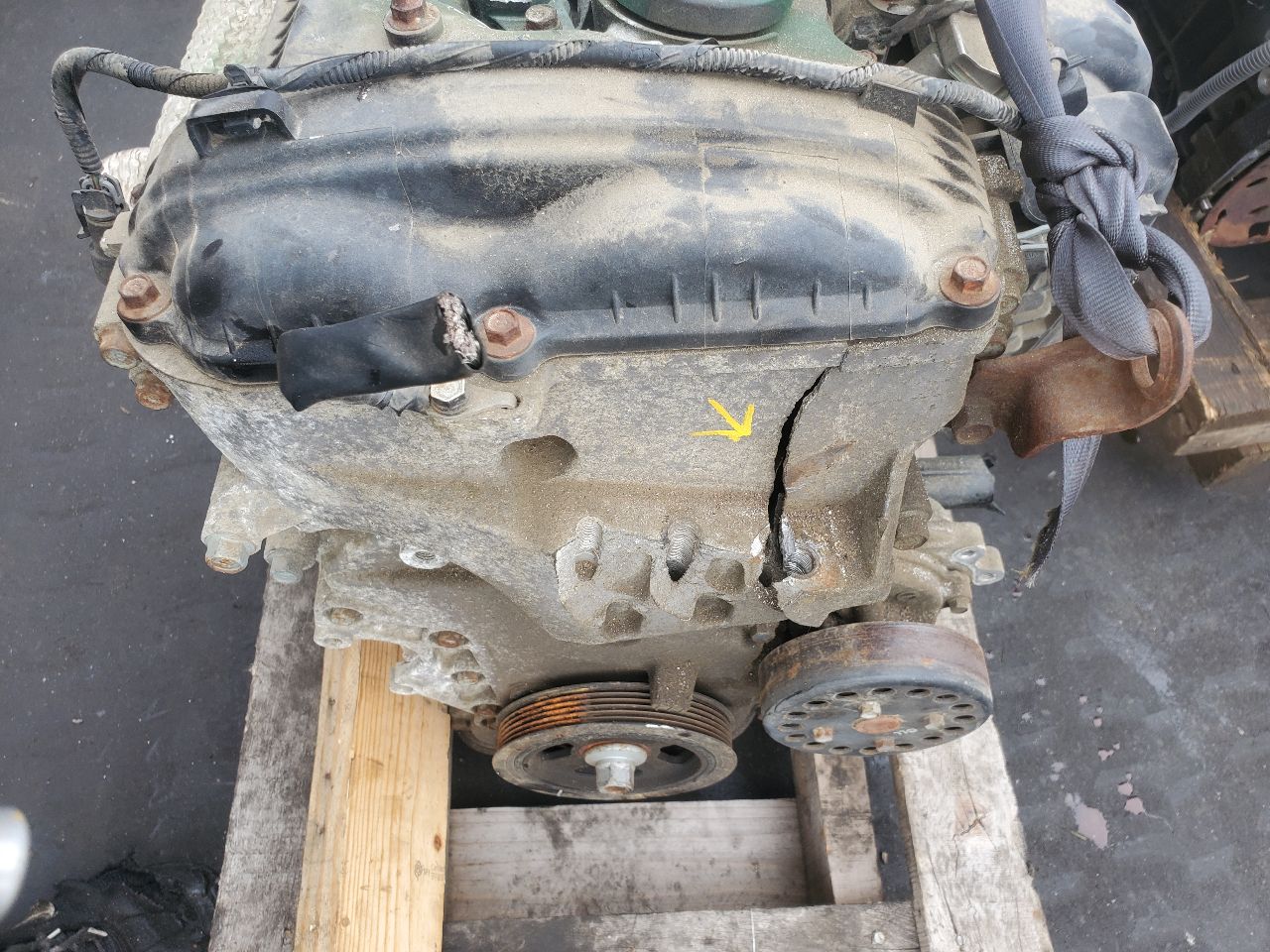 2012 KIA SOUL 4cyl Gasoline 2.0 ENGINE ASSEMBLY - 266789 — photo 3