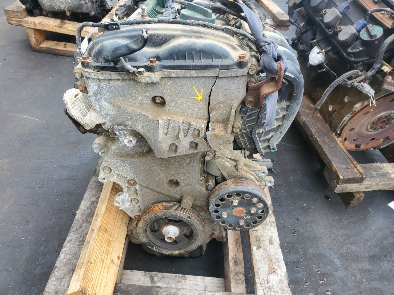 2012 KIA SOUL 4cyl Gasoline 2.0 ENGINE ASSEMBLY - 266789 — photo 4