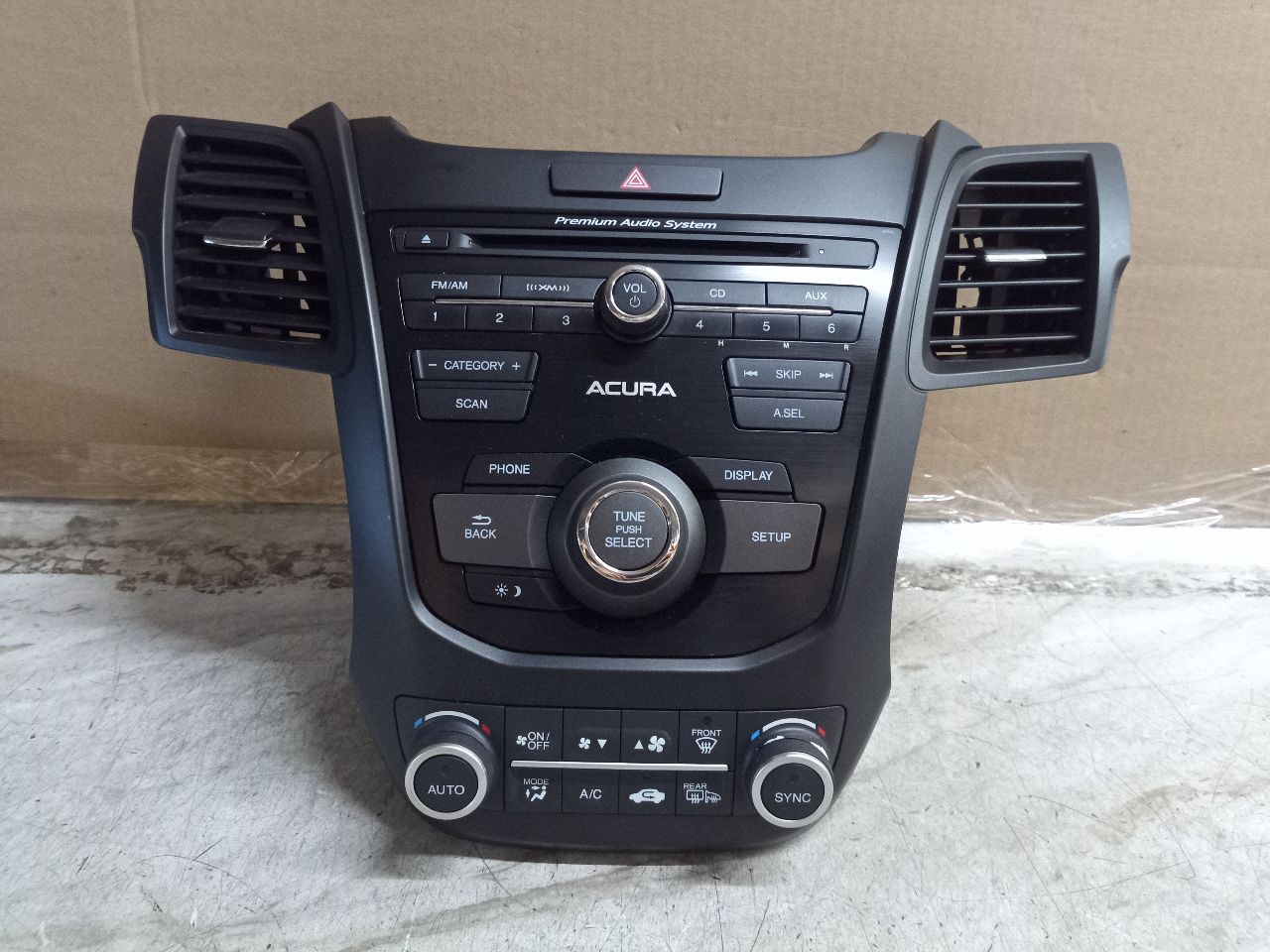 2016 ACURA RDX 3.5L 6cyl Gasoline VVT Radio Audio - 267080