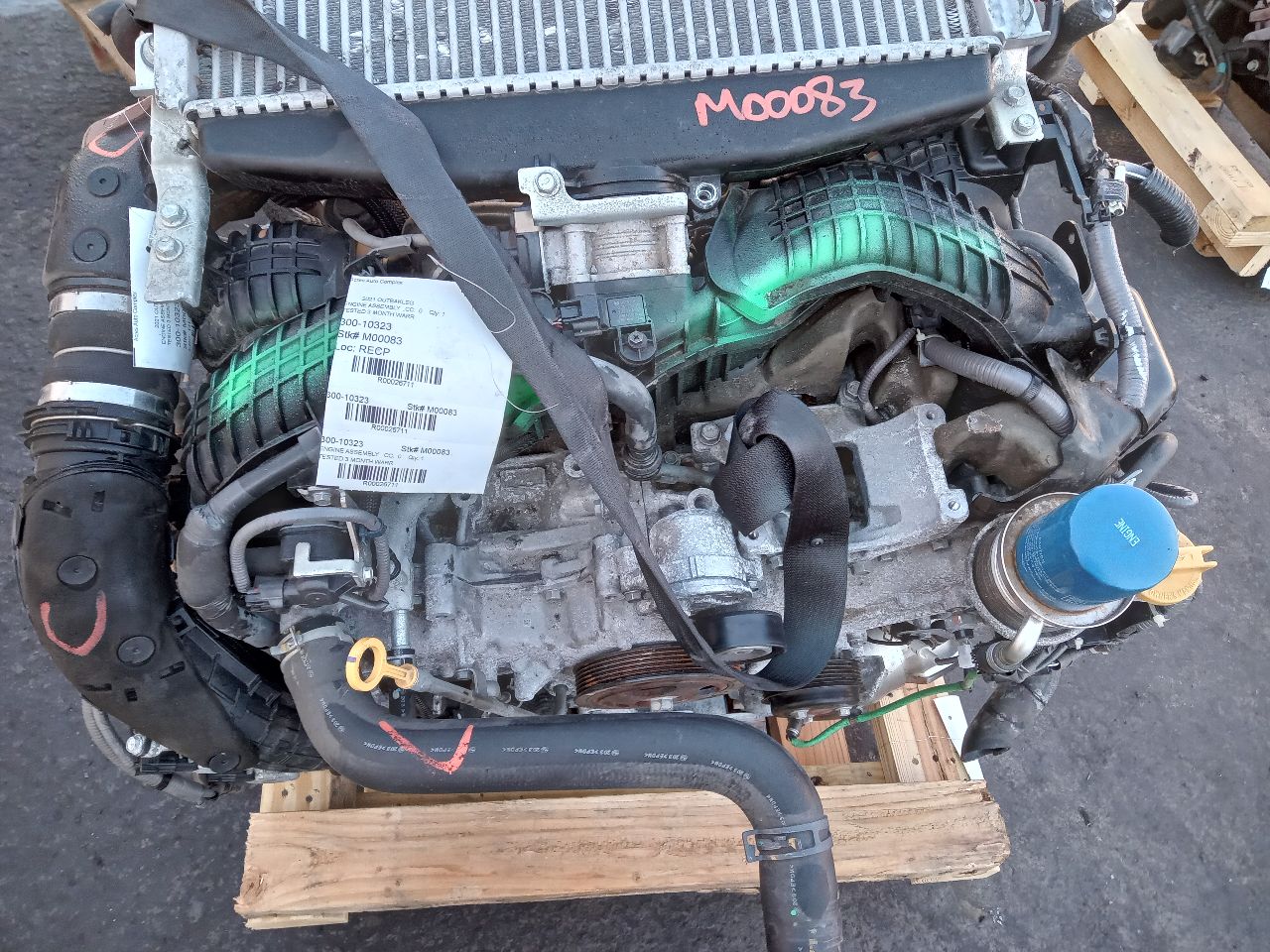 2021 SUBARU LEGACY ENGINE ASSEMBLY - 26711 — photo 2