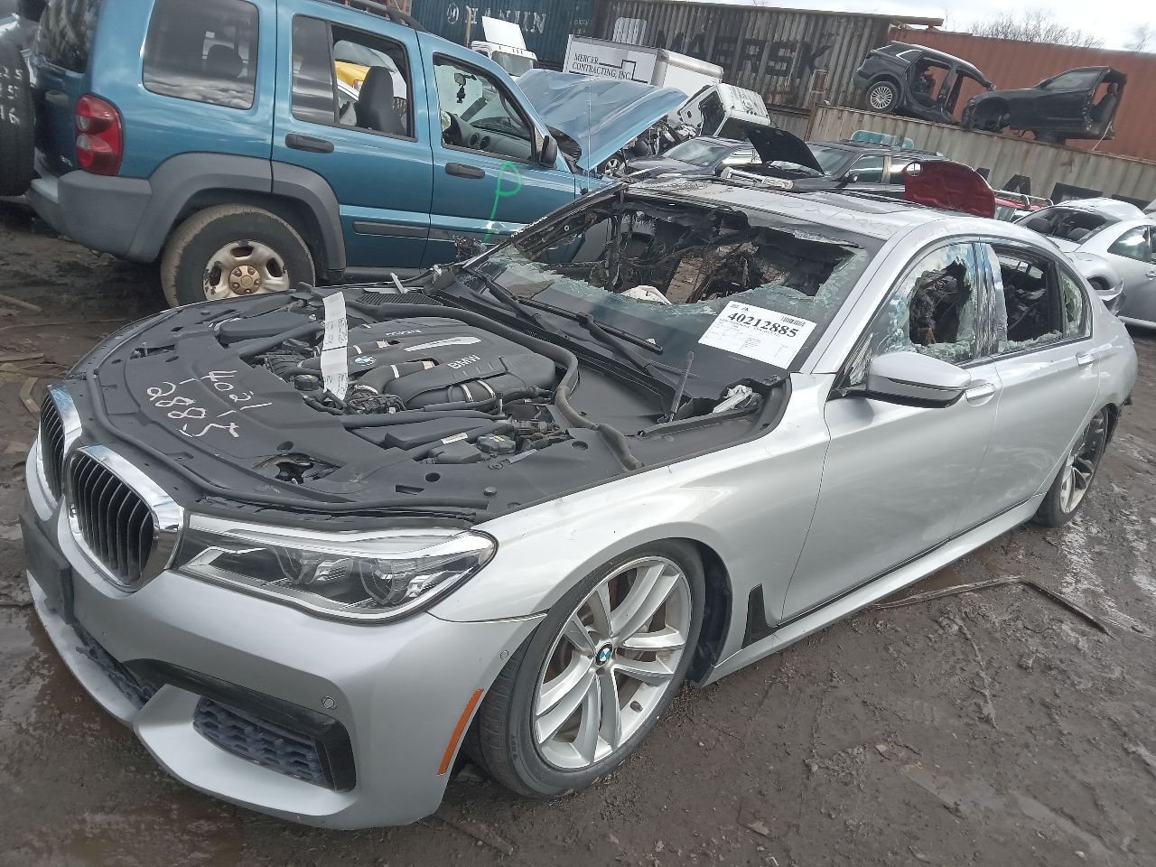 2016 BMW 750i 4.4L 8cyl Turbo Gasoline Turbo-Supercharger - 267201