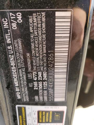 2018 MERCEDES-BENZ C-CLASS 2.0L 4cyl Turbo Gasoline ENGINE ASSEMBLY - 268032 — photo 5