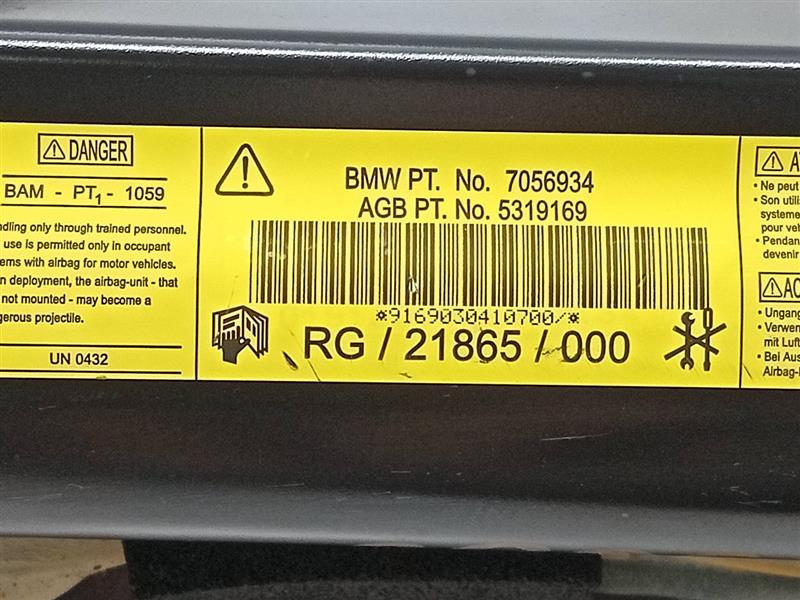 2003 MINI COOPER COOPER 4cyl Supercharged 1.6 Right AIR BAG - 27313 — photo 6