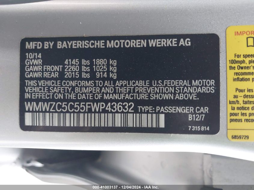 2015 MINI COOPER COUNTRYMAN 4cyl Gasoline Turbo 1.6 Turbo-Supercharger - 273269 — photo 8