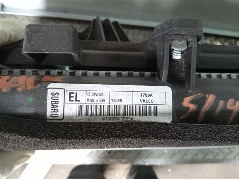 2020 SUBARU LEGACY AC CONDENSER - 27363 — photo 4