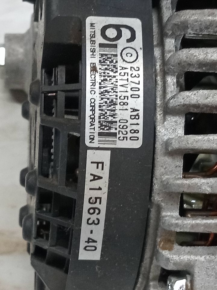 2022 SUBARU BR-Z ALTERNATOR - 27398 — photo 4