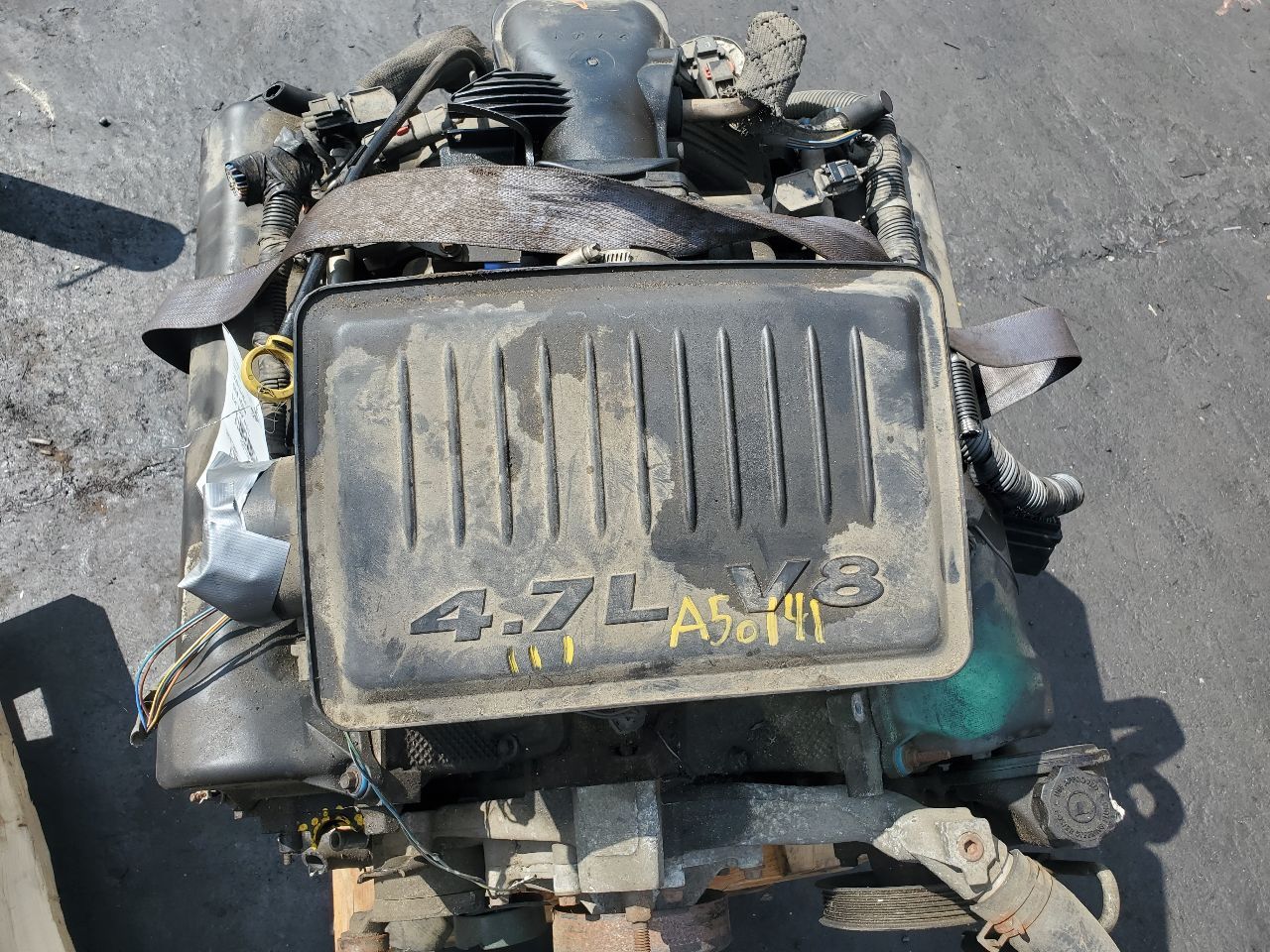 2007 JEEP COMMANDER 8cyl Gasoline 4.7 FLEX ENGINE ASSEMBLY - 277748 — photo 7