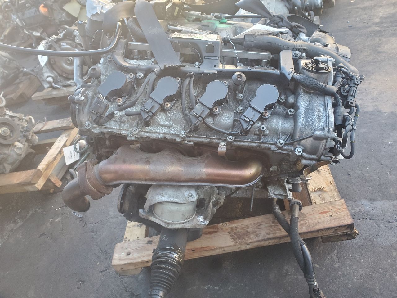 2010 MERCEDES-BENZ S-CLASS 8cyl Gasoline 5.5 ENGINE ASSEMBLY - 279320