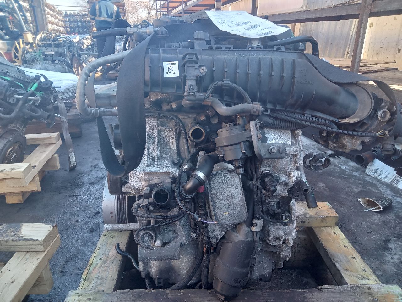 2015 MINI COOPER COOPER 3cyl gasoline turbo 1.5 ENGINE ASSEMBLY - 279399