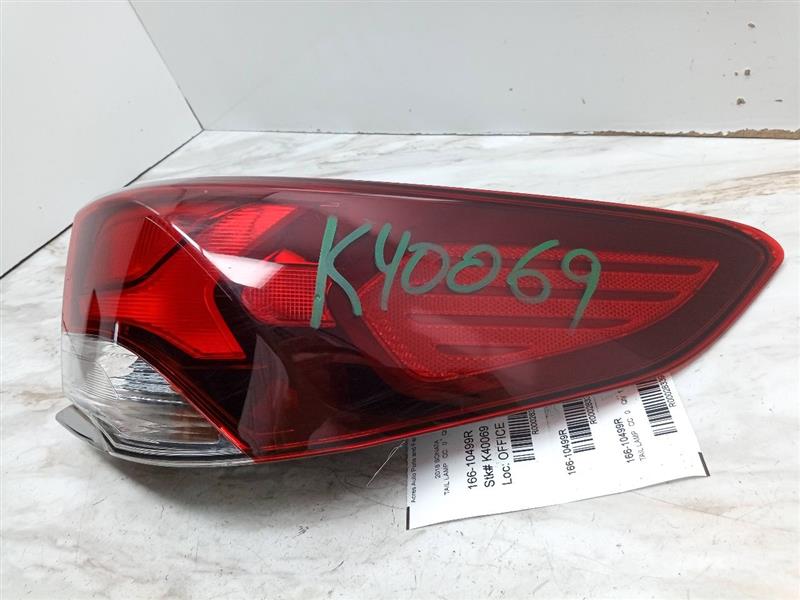 2018 HYUNDAI SONATA Right TAIL LAMP - 28339 — photo 2