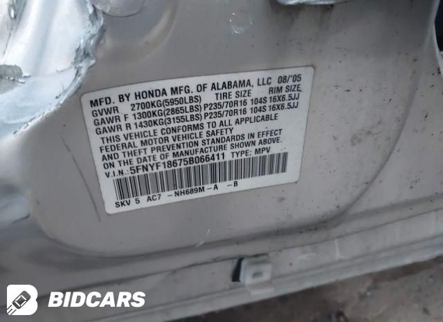 2005 HONDA PILOT 6cyl Gasoline 3.5 AC COMPRESSOR - 283620 — photo 8
