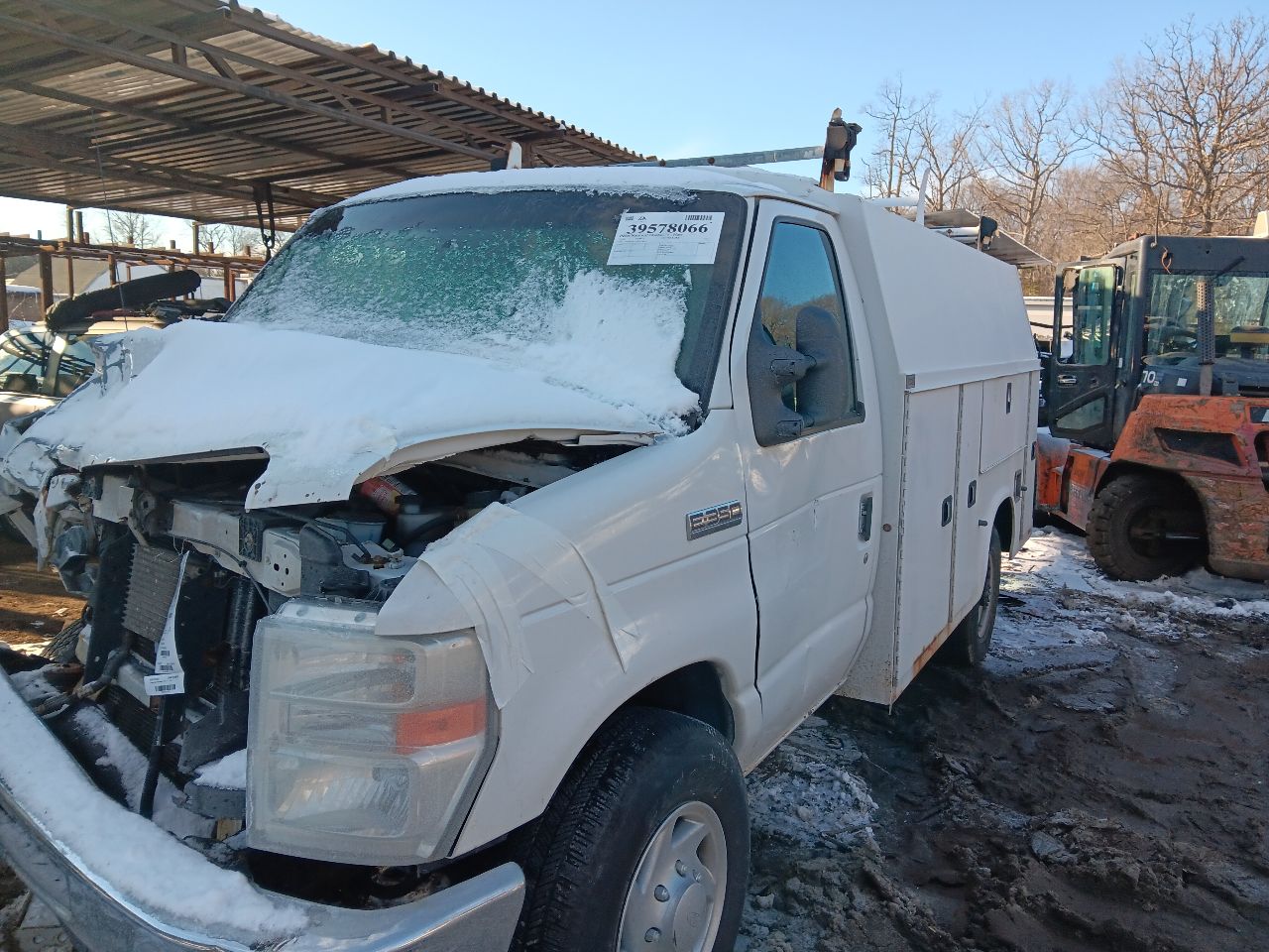 2016 FORD E350 VAN 8cyl gas 5.4 liter flex AC COMPRESSOR - 283628 — photo 4