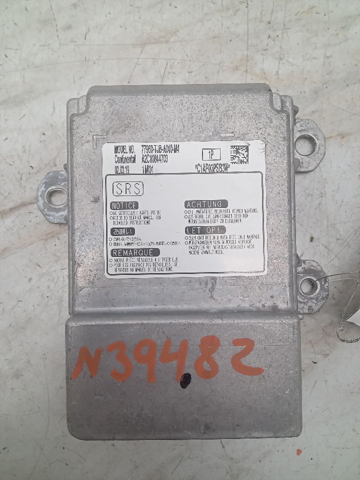 2019 ACURA RDX 2.0L 4cyl Turbo Gasoline Chassis Cont Mod - 284507