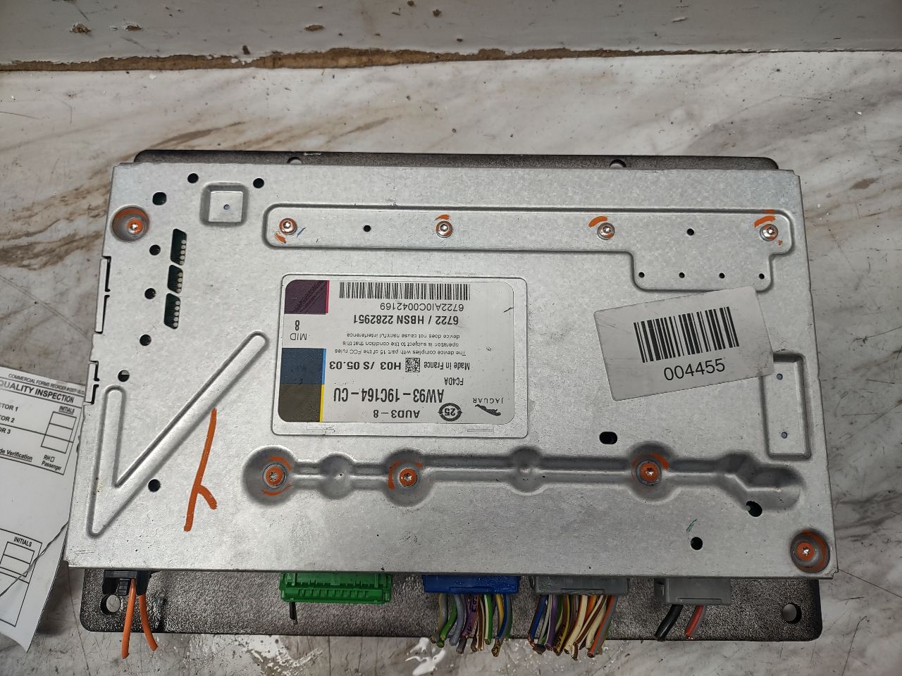 2012 JAGUAR XF Radio Audio - 284509 — photo 5