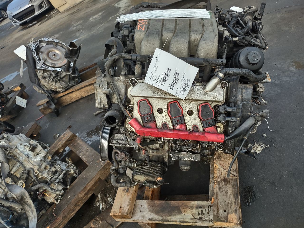 2010 AUDI Q5 6cyl Gasoline 3.2 ENGINE ASSEMBLY - 287958 — photo 4