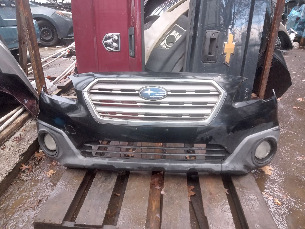 2015 SUBARU LEGACY 4cyl Gasoline 2.5 BUMPER ASSY, FRONT - 290188