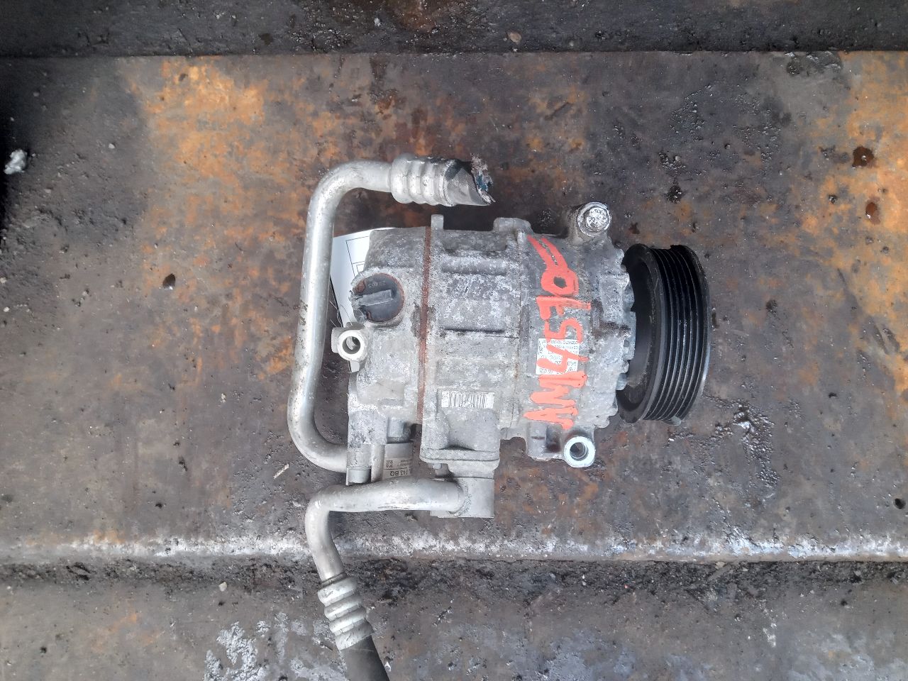 2013 VOLKSWAGEN CC 4cyl Gasoline Turbo 2.0 AC COMPRESSOR - 291773
