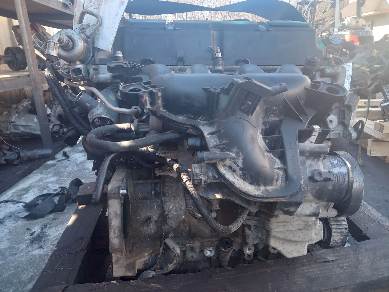 2013 MINI COOPER COOPER 4cyl Gasoline Turbo 1.6 ENGINE ASSEMBLY - 292457 — photo 2