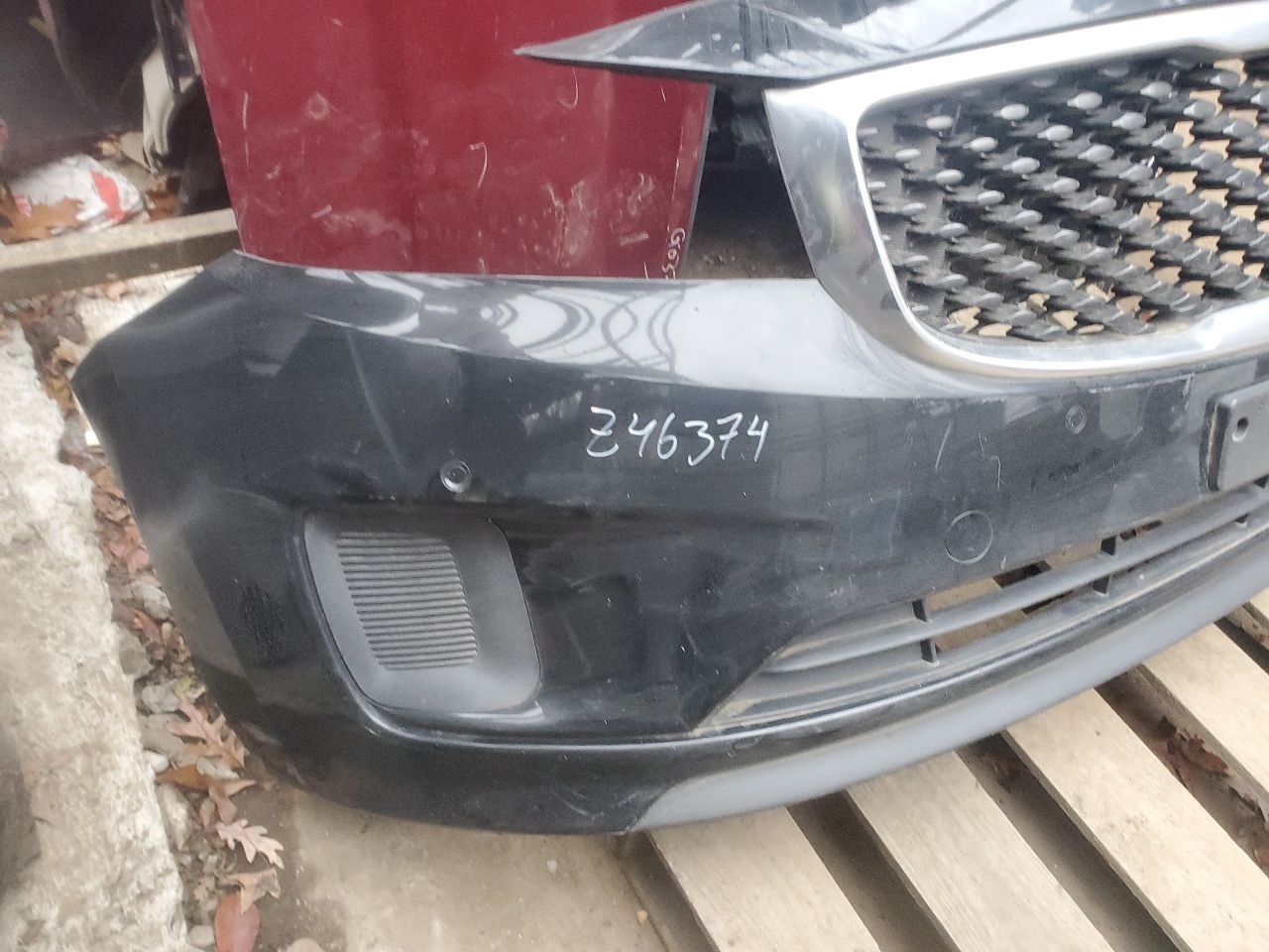 2018 KIA SEDONA 3.3L 6cyl Gasoline VVT BUMPER ASSY, FRONT - 292481 — photo 4