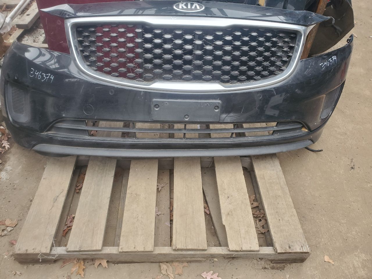 2018 KIA SEDONA 3.3L 6cyl Gasoline VVT BUMPER ASSY, FRONT - 292481 — photo 6
