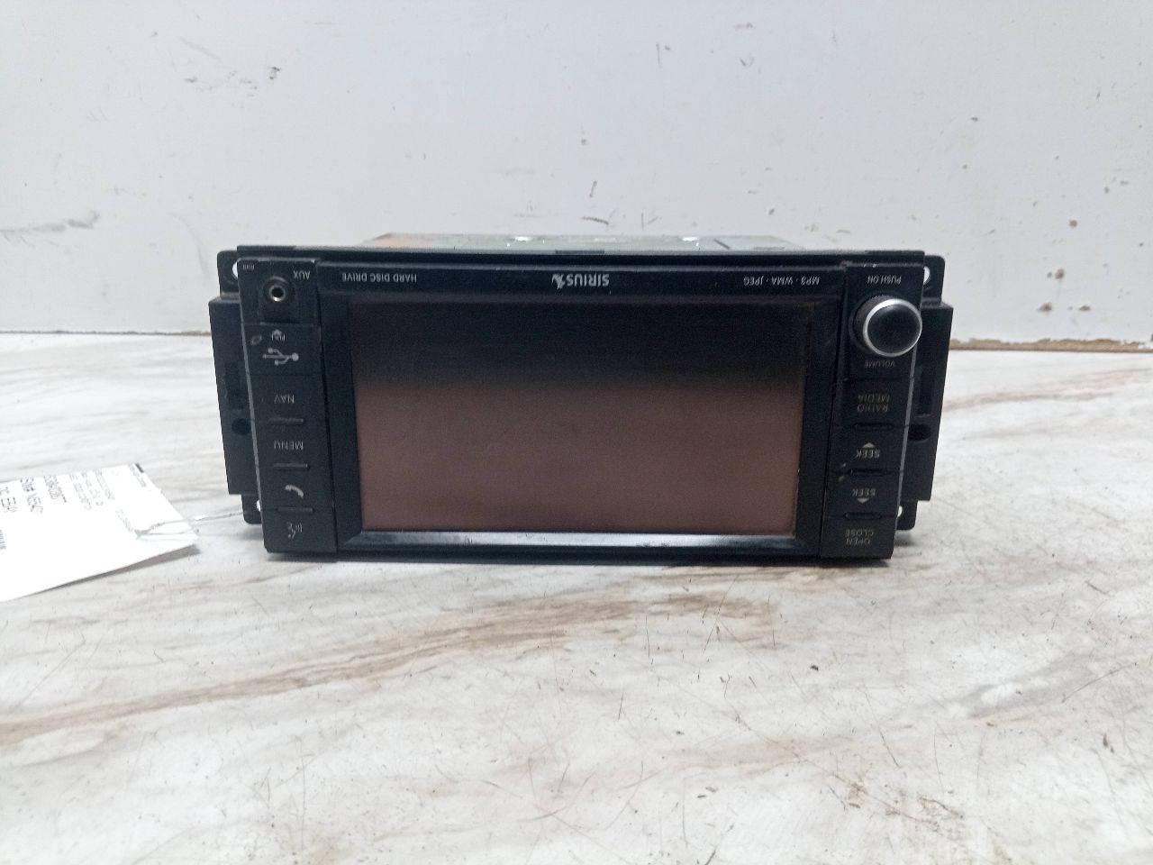 2012 DODGE CARAVAN Radio Audio - 293501