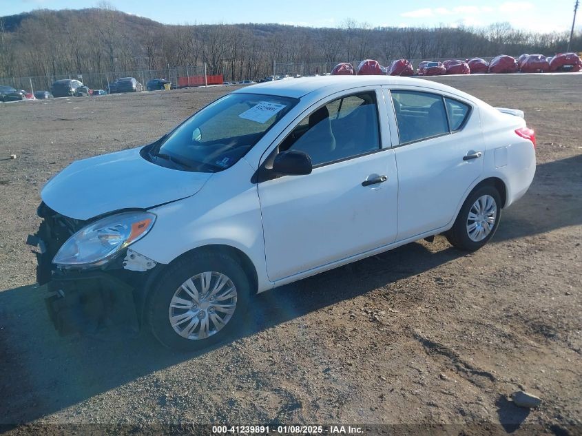 2014 NISSAN VERSA 4cyl Gasoline 1.6 DOHC Chassis Cont Mod - 293509