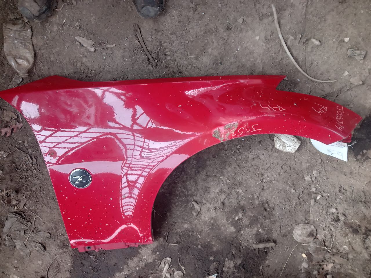 2003 NISSAN 350Z 6cyl Gasoline 3.5 Right FENDER - 294135