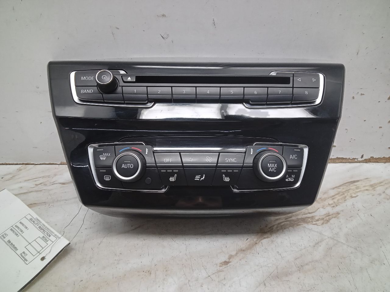 2017 BMW X1 2.0L 4cyl Turbo Gasoline TEMP CONTROL - 294484