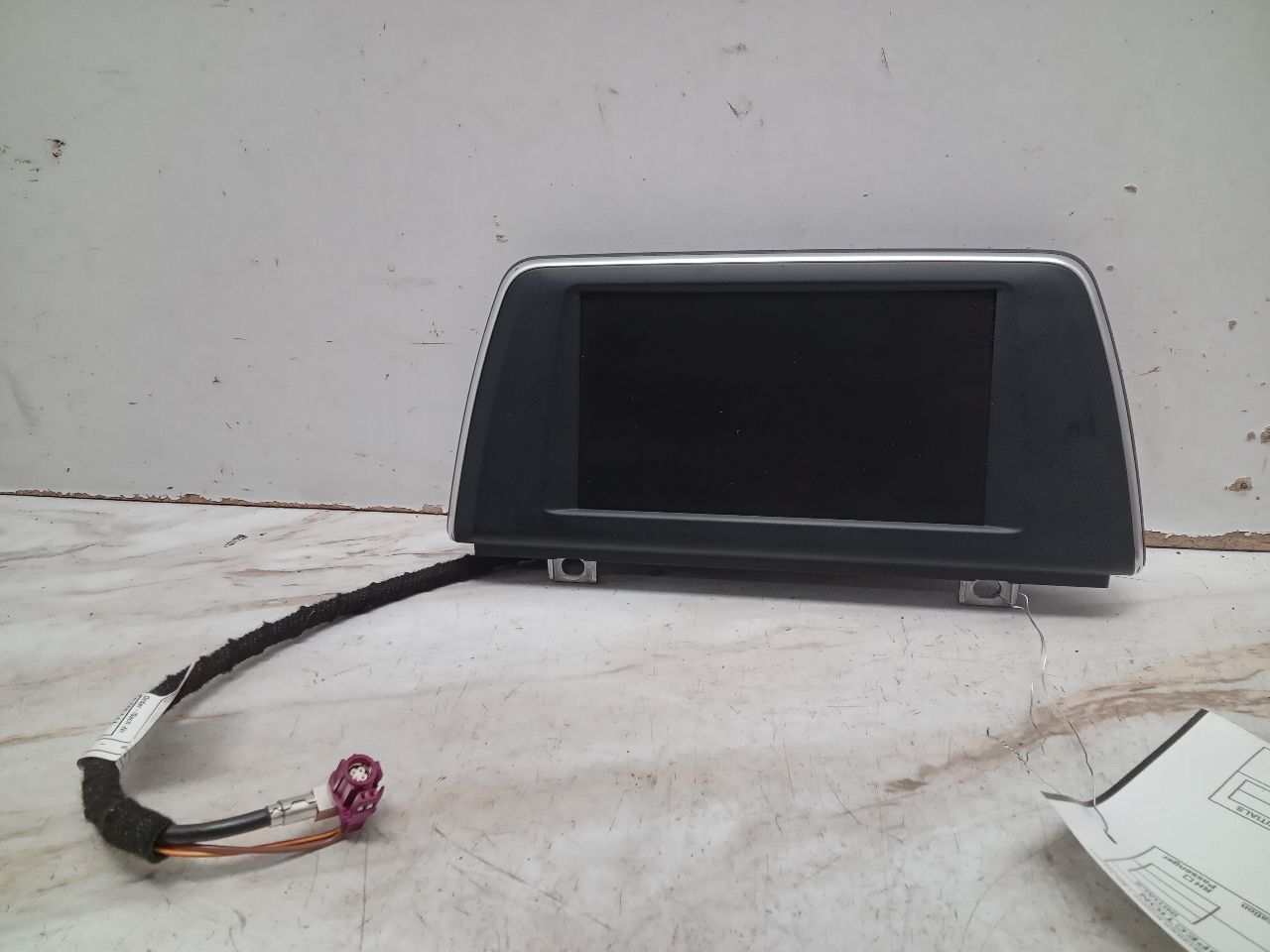 2017 BMW X1 2.0L 4cyl Turbo Gasoline Info-GPS-TV Screen - 294487