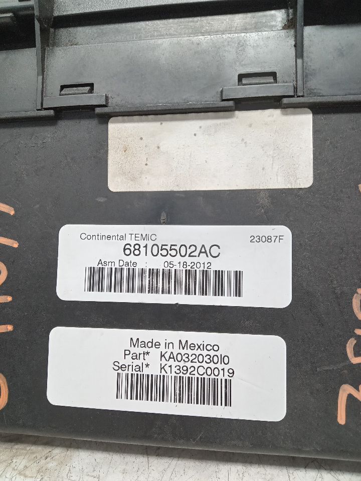 2012 JEEP LIBERTY 6cyl Gasoline 3.7 Chassis Cont Mod - 296143 — photo 2