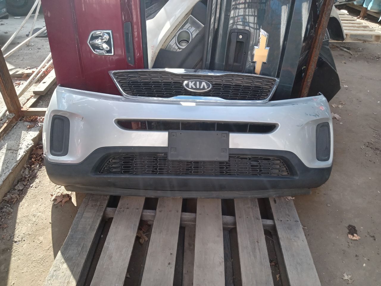 2014 KIA SORENTO 4cyl Gasoline 2.4 BUMPER ASSY, FRONT - 296195