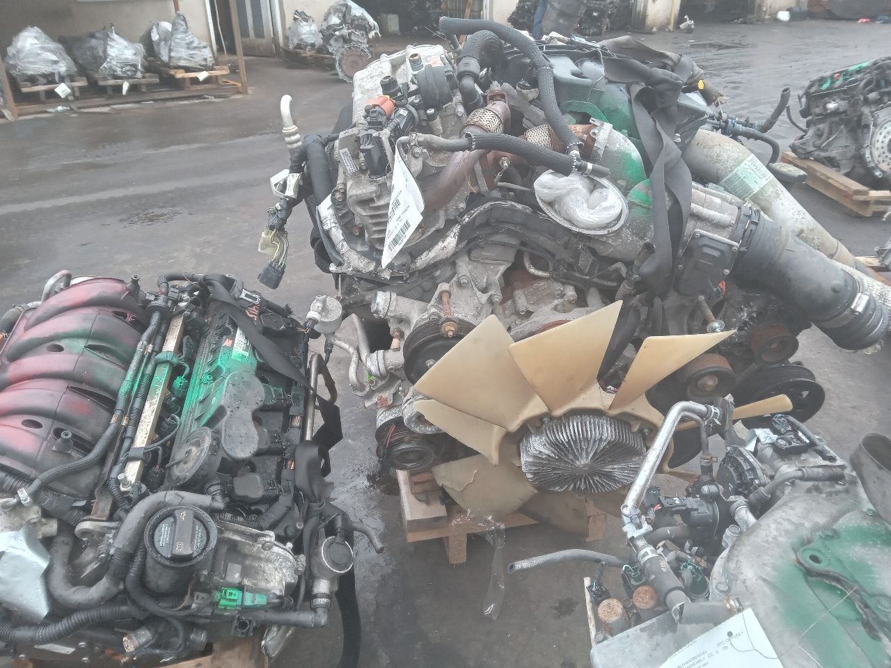2015 FORD F350SD PICKUP 8cyl Turbo Diesel 6.7 ENGINE ASSEMBLY - 297258