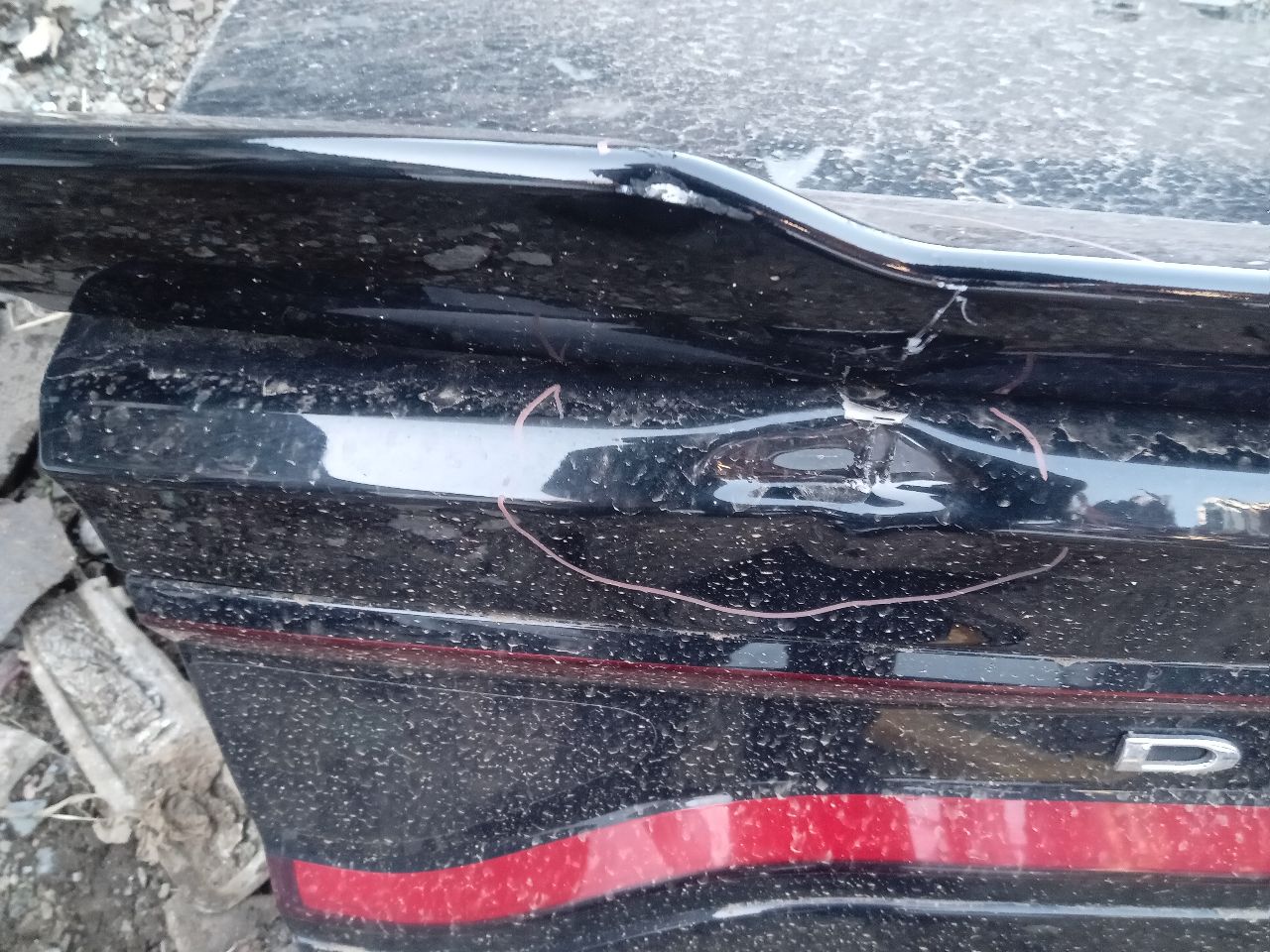 2019 DODGE CHARGER 3.6L 6cyl VVT Decklid  Tailgate - 297420 — photo 2
