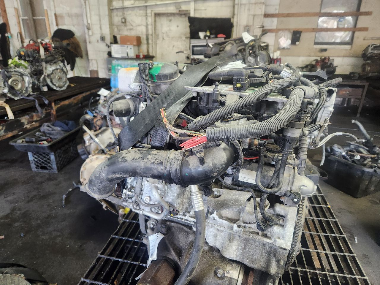 2014 BMW 320i 4cyl Gasoline Turbo 2.0 ENGINE ASSEMBLY - 297787 — photo 7