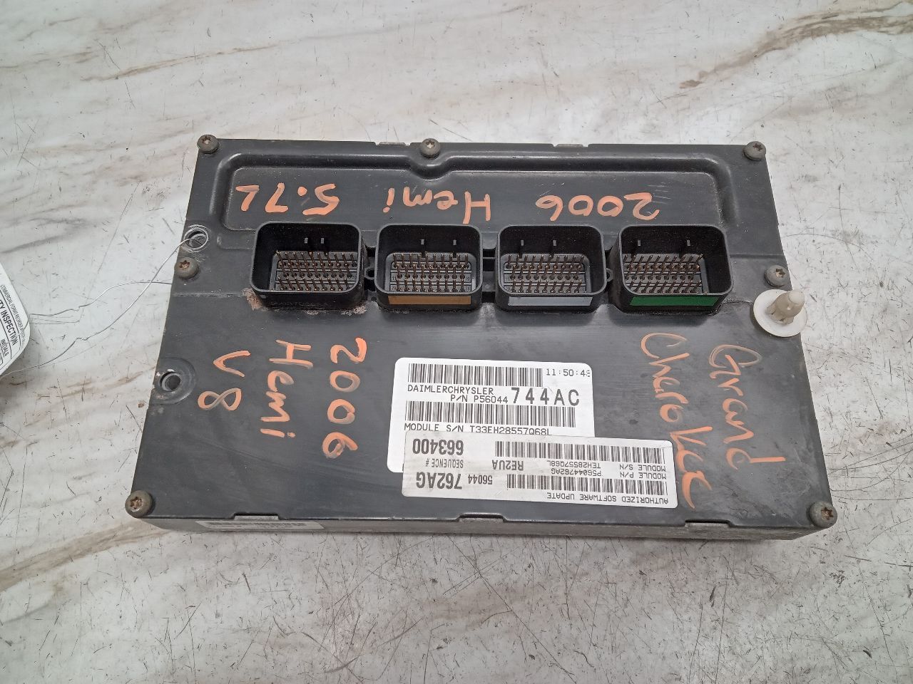 2006 JEEP GRAND CHEROKEE Eng/Motor Cont Mod - 301538