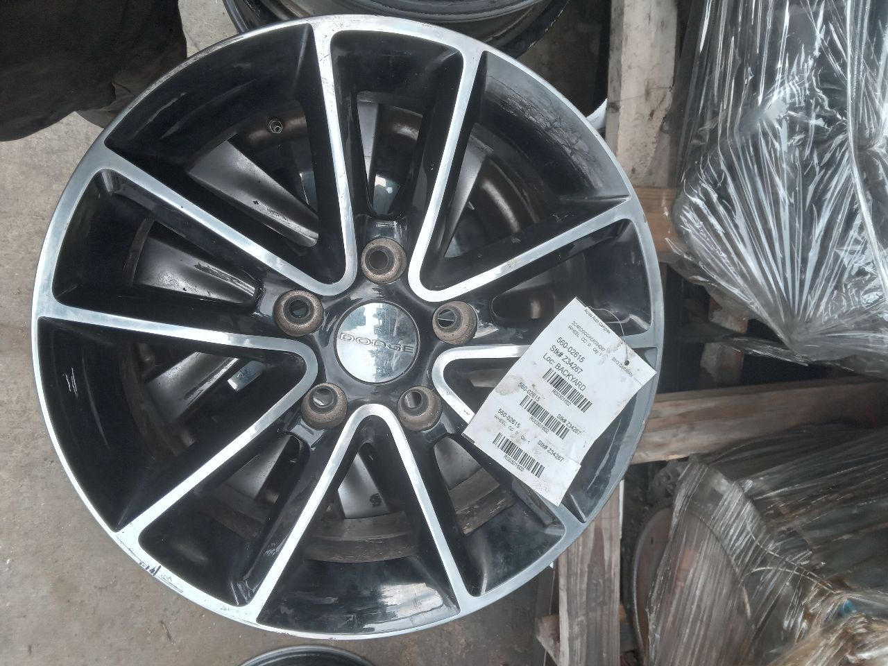 2012 DODGE CARAVAN WHEEL - 301602