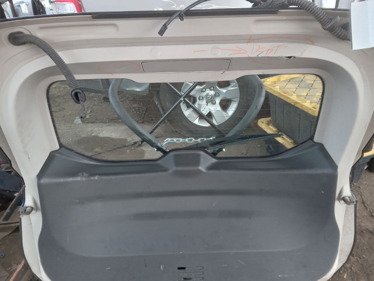 2018 NISSAN ROGUE 2.5L 4cyl Gasoline VVT Decklid  Tailgate - 303552