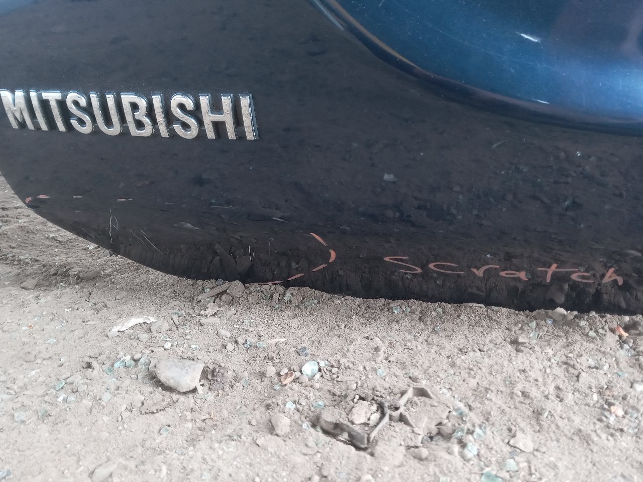 2014 MITSUBISHI OUTLANDER 4cyl Gasoline 2.4 Decklid  Tailgate - 304845 — photo 2