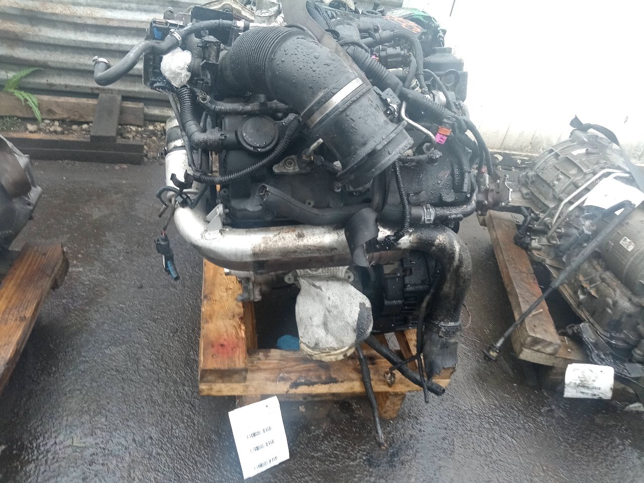 2015 AUDI Q5 6cyl Diesel Turbo 3.0 ENGINE ASSEMBLY - 307521