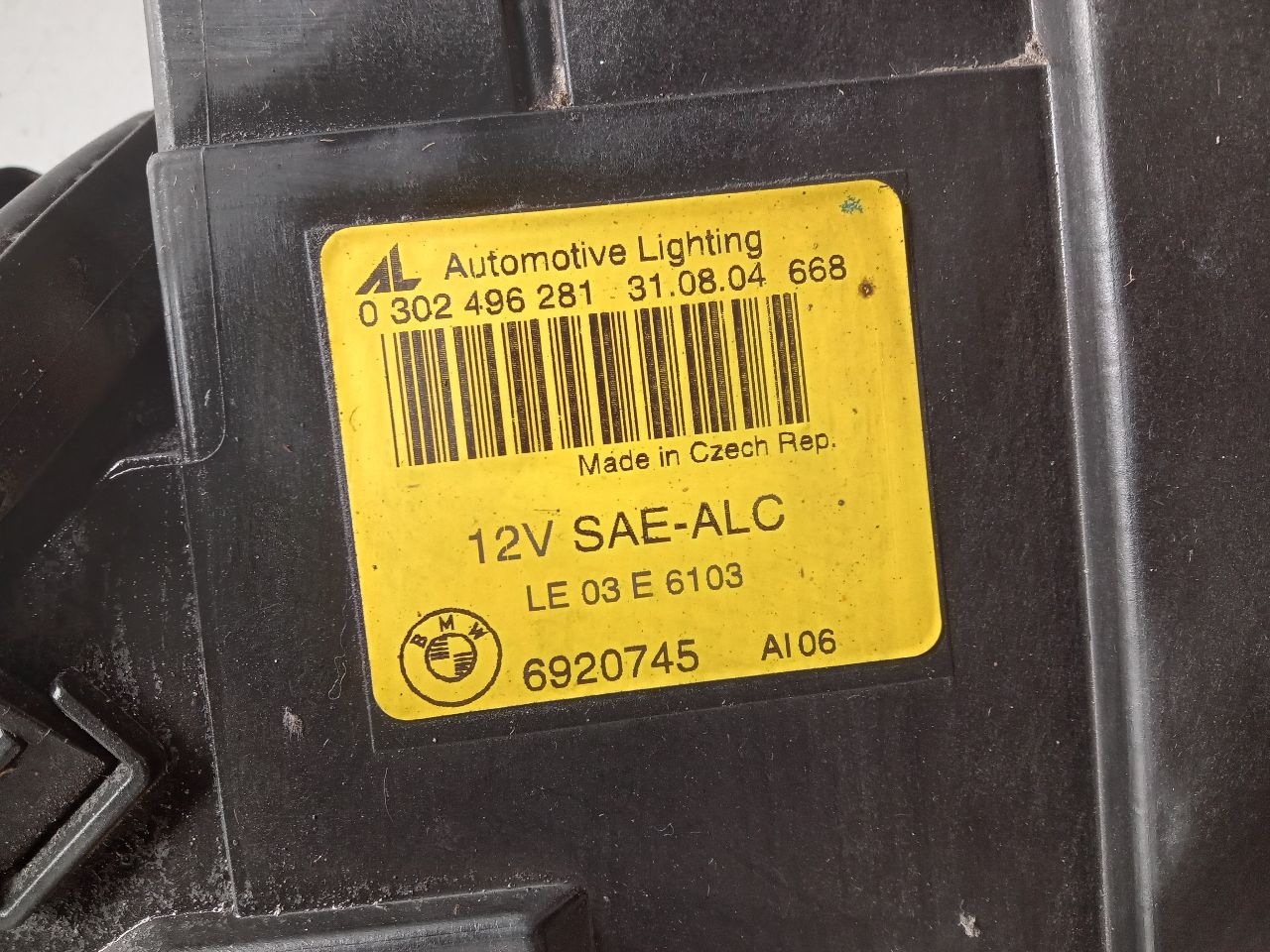 2005 BMW 645i 8cyl Gasoline 4.4 Right HEADLAMP ASSEMBLY - 308089 — photo 5