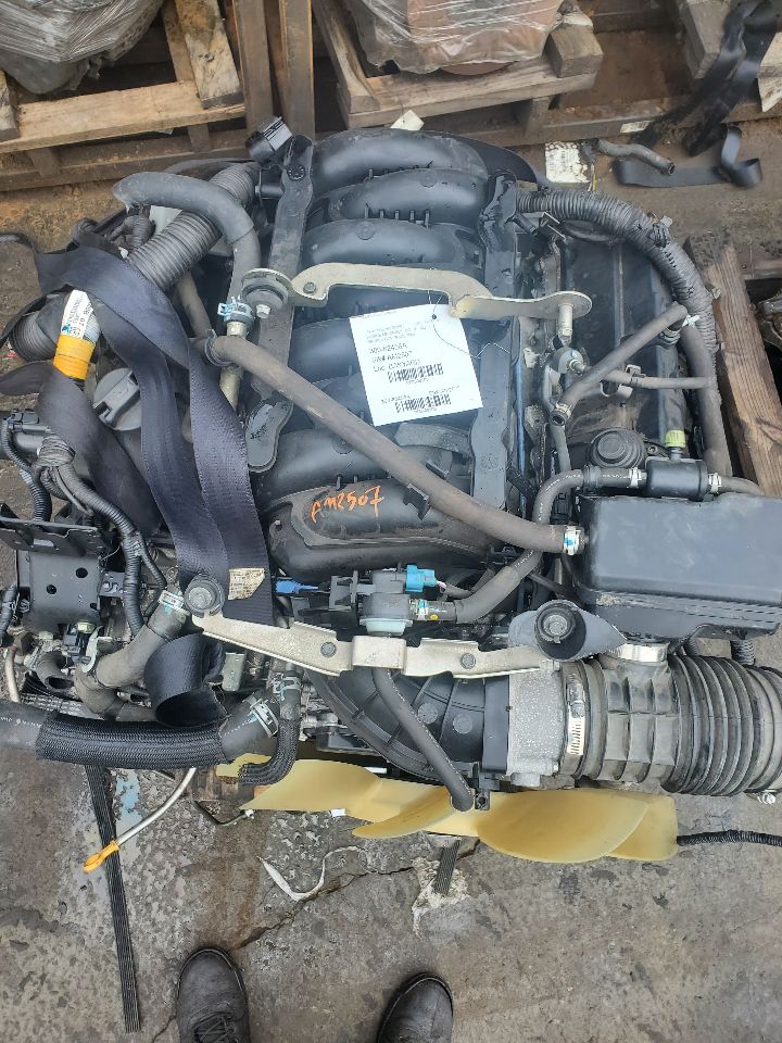 2017 NISSAN ARMADA 5.6L 8cyl Gasoline VVT ENGINE ASSEMBLY - 308193 — photo 6