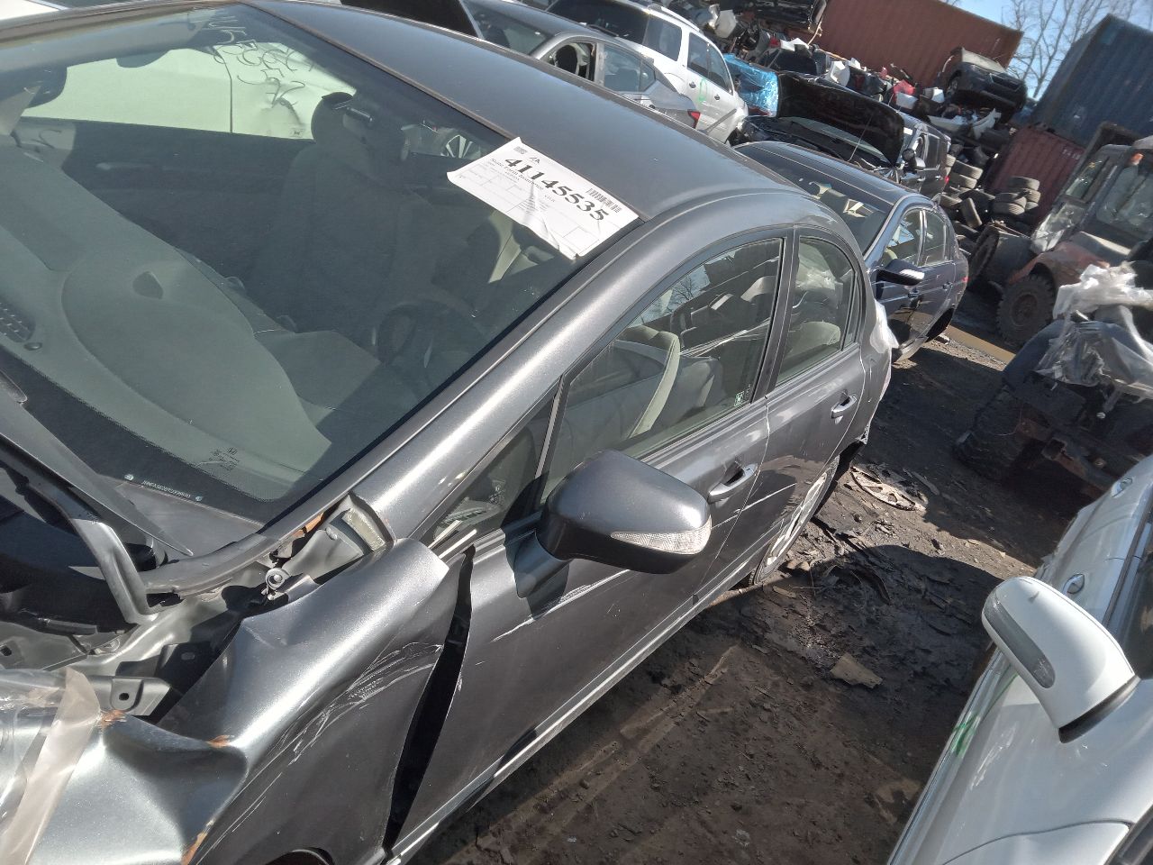 2009 HONDA CIVIC 4cyl Electric 1.3 BATTERY - 308663 — photo 7