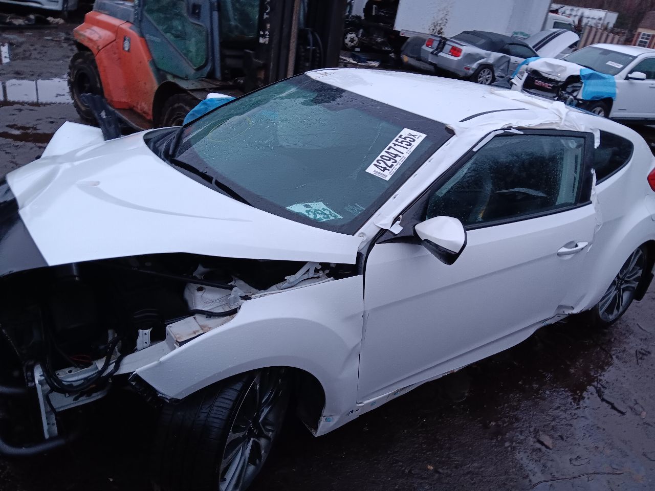 2016 HYUNDAI VELOSTER 4cyl Gasoline Turbo 1.6 Turbo-Supercharger - 309441 — photo 4