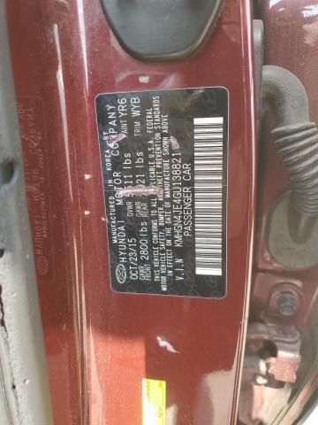 2016 HYUNDAI GENESIS 6cyl Gasoline 3.8 AC COMPRESSOR - 309574