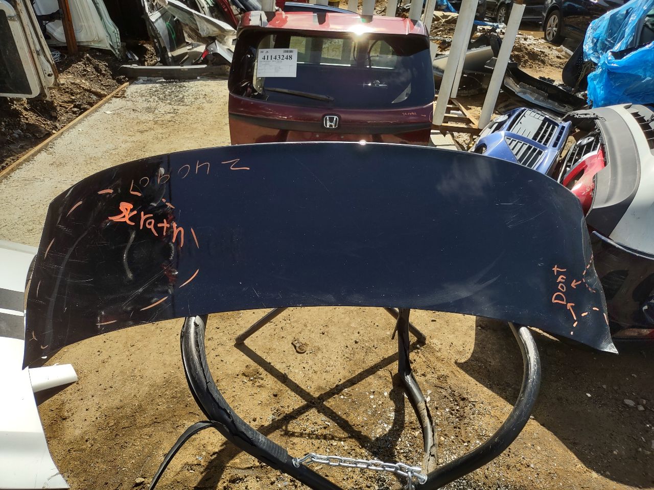 2020 NISSAN ALTIMA 2.5L 4cyl Gasoline VVT Decklid  Tailgate - 309602