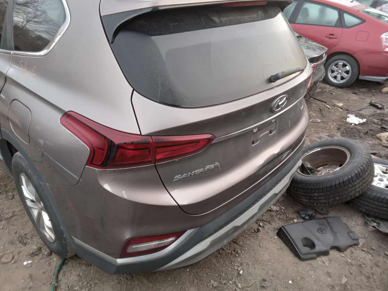 2019 HYUNDAI SANTA FE 2.4L 4cyl Gasoline VVT BUMPER ASSY, FRONT - 309616 — photo 4