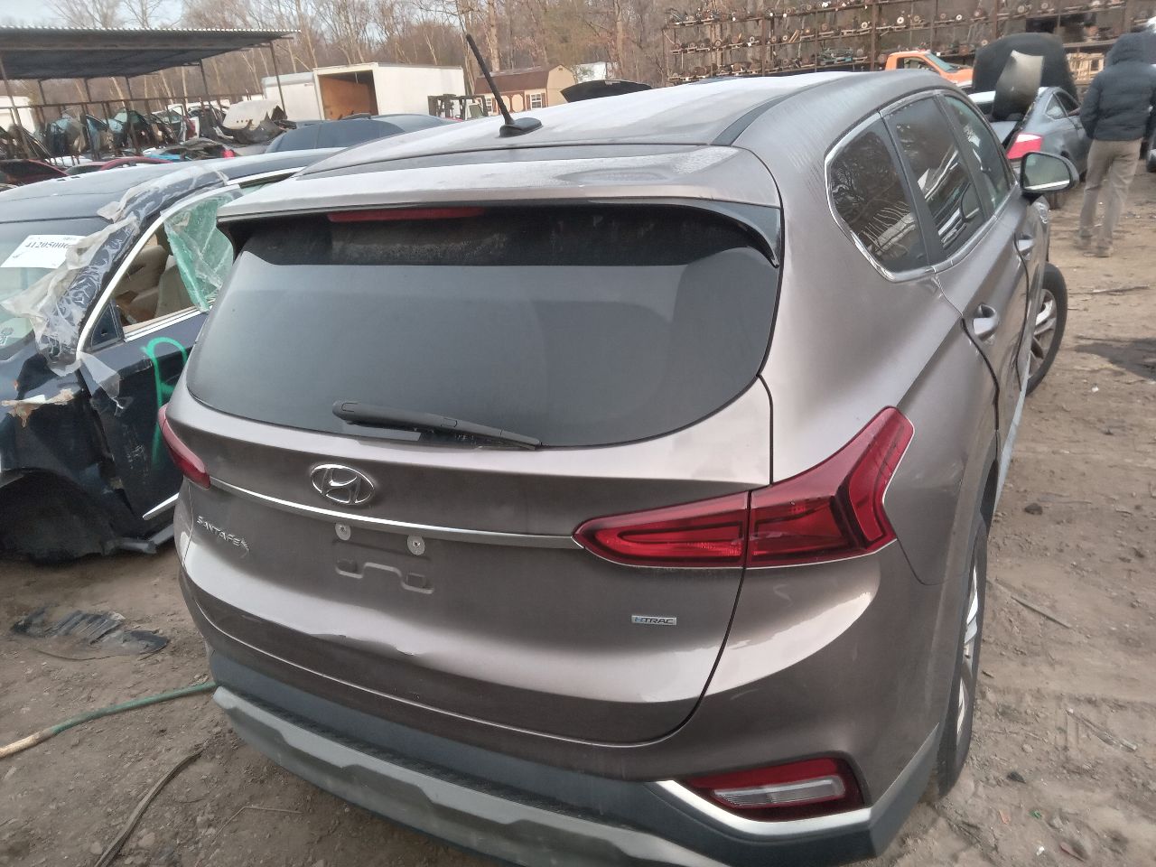2019 HYUNDAI SANTA FE 2.4L 4cyl Gasoline VVT BUMPER ASSY, FRONT - 309616 — photo 8