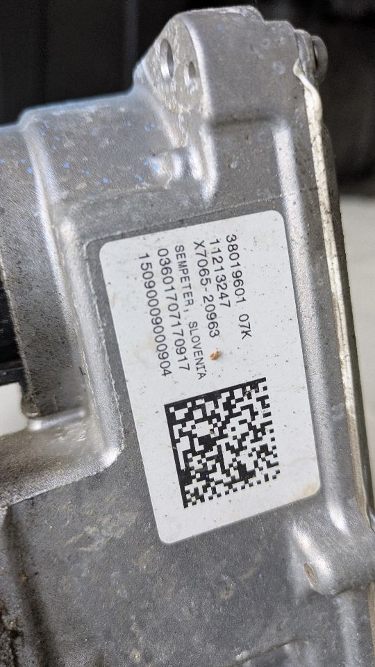 2017 BMW X1 STEERING GEAR RACK - 309803 — photo 6