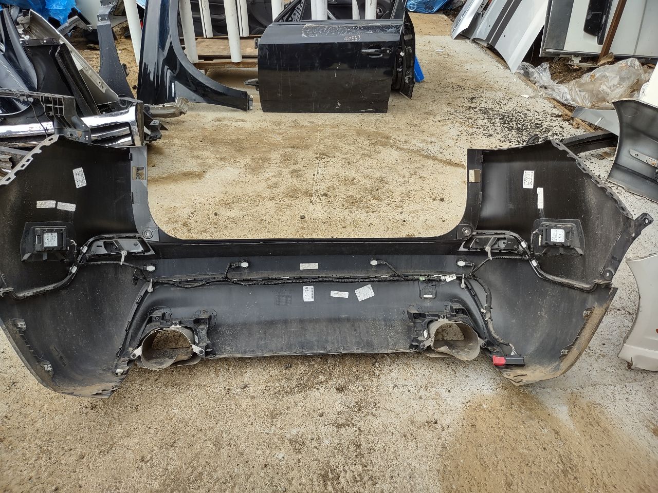 2019 JEEP CHEROKEE 3.2L 6cyl VVT BUMPER ASSY, REAR - 310234